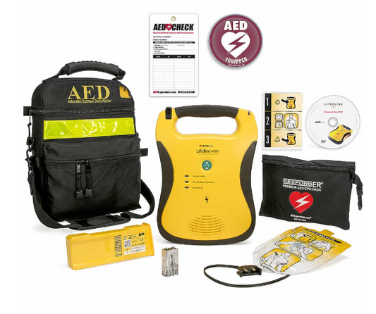 Defibtech LifeLine Semi/Auto AED Bundle