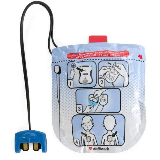 Defibtech VIEW/ECG/PRO Pediatric Electrode Pads – DDP-2002