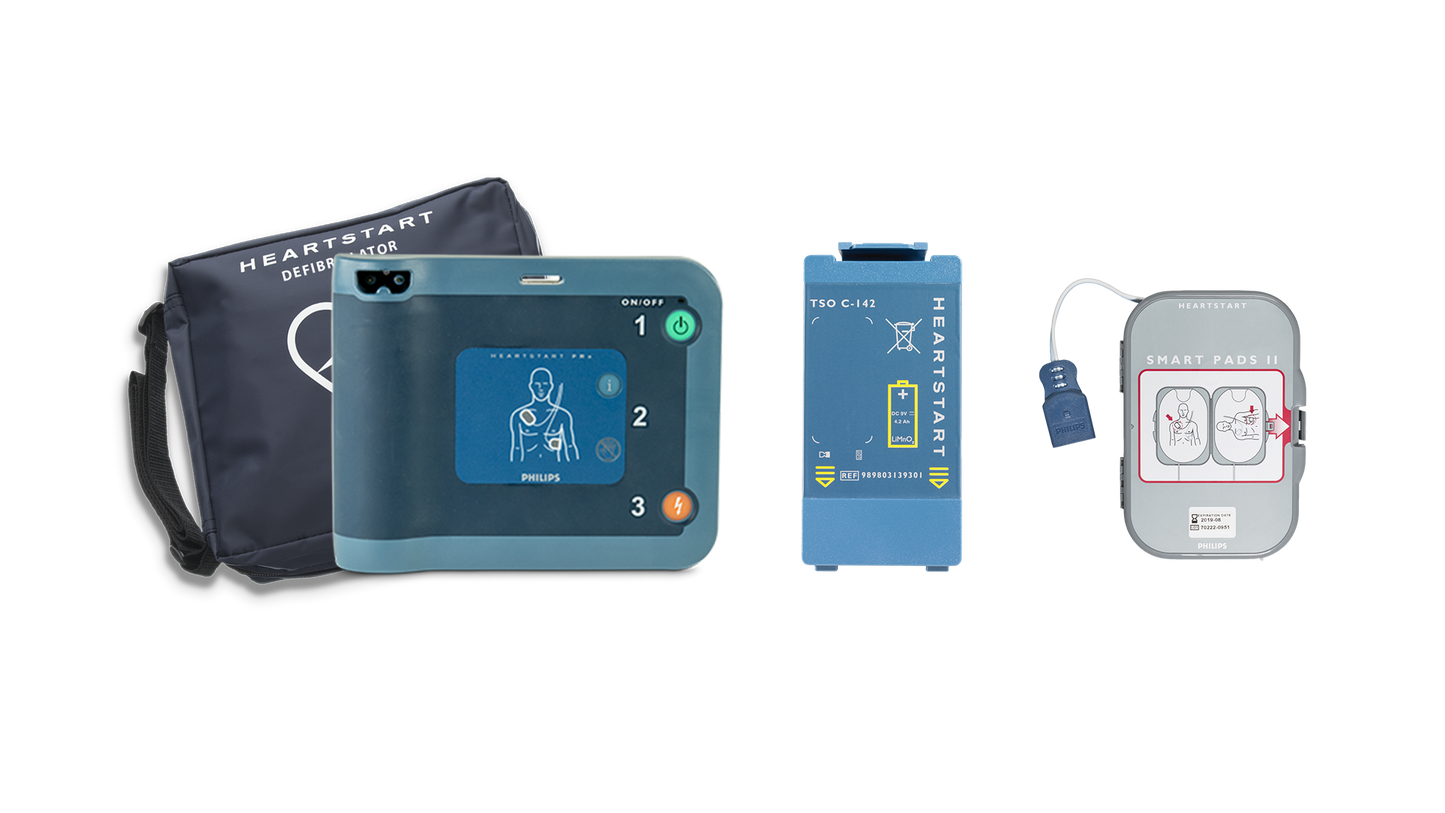 Philips HeartStart FRx AEDs - ReadyPack Aviation Bundle