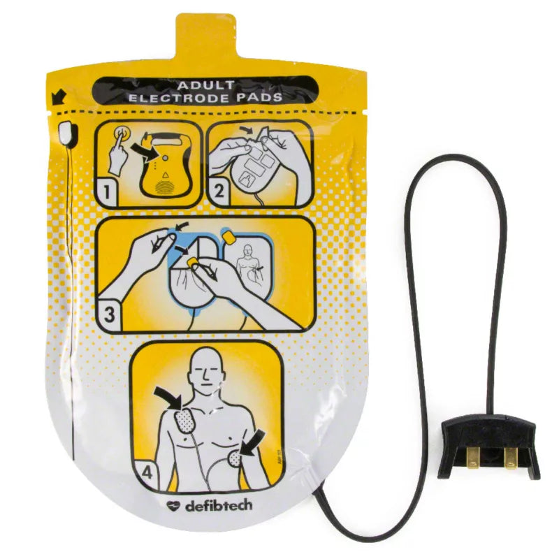 Defibtech LifeLine or Lifeline Auto Adult Electrode Pads – DDP-100
