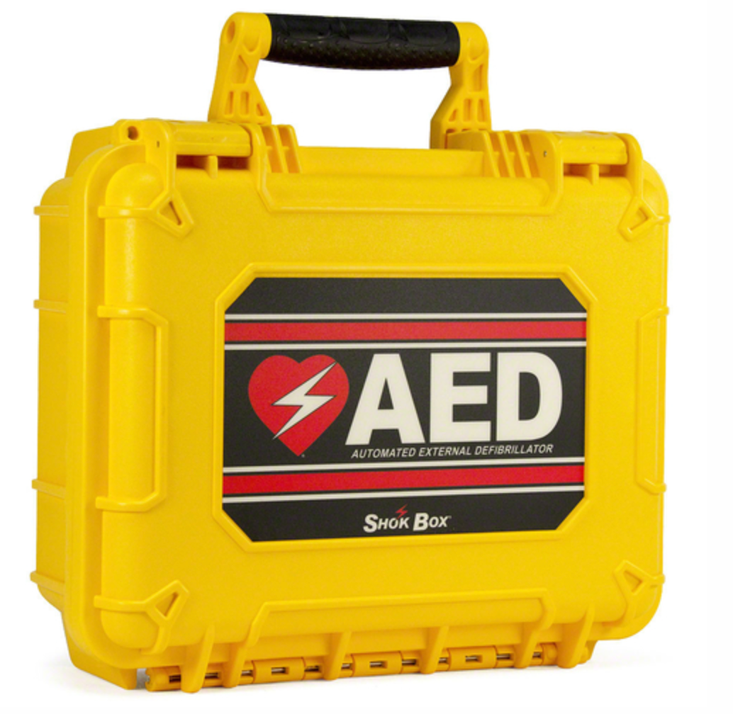 HeartSine Samaritan PAD AED Shok Box Watertight Hard Carry Pelican Case