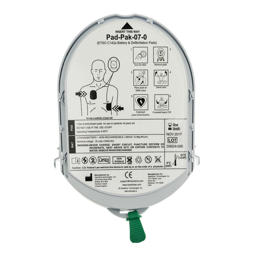 HeartSine Samaritan PAD Pad-Pak - Adult/Pediatric Battery+Pads