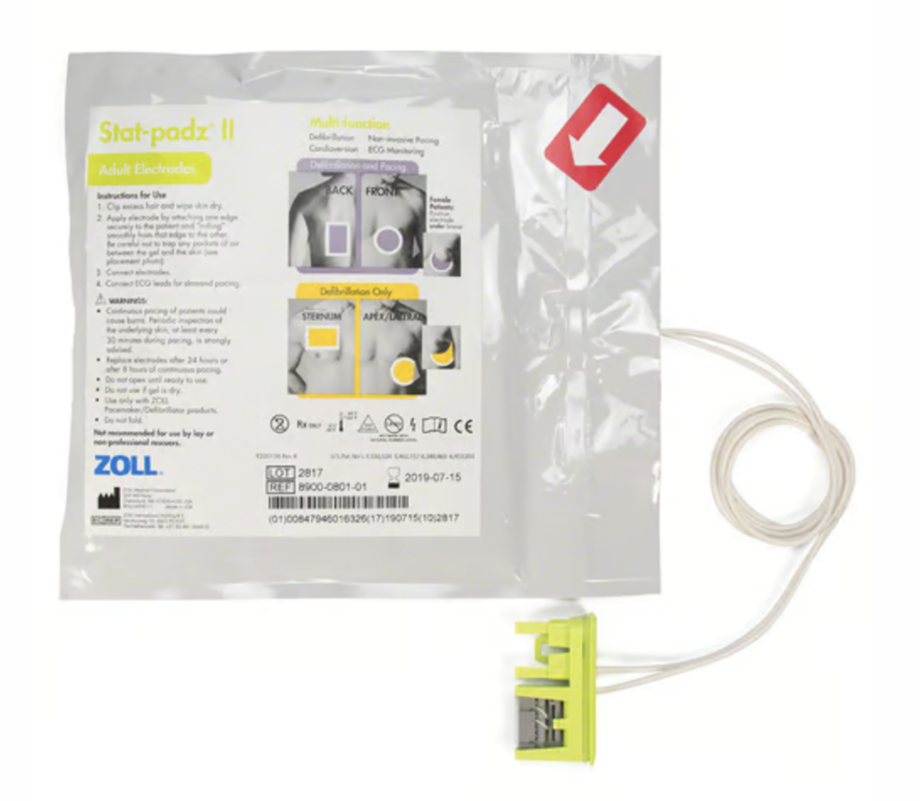 Stat-Padz II Adult Electrode Pads